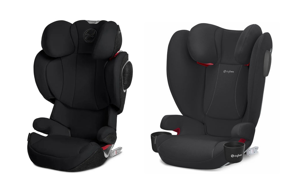 Compare the Cybex Solution Z-Fix vs Cybex Solution B2-fix +Lux Boosters