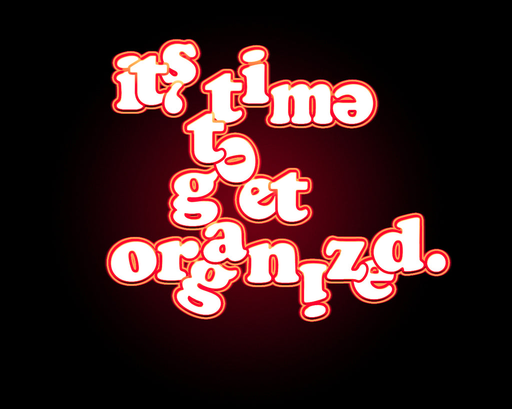 January is Get Organized Month