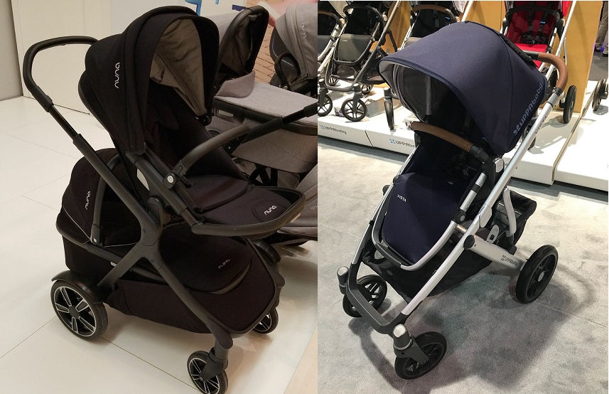 Compare the UPPAbaby Vista vs Nuna Demi Grow Convertible Strollers