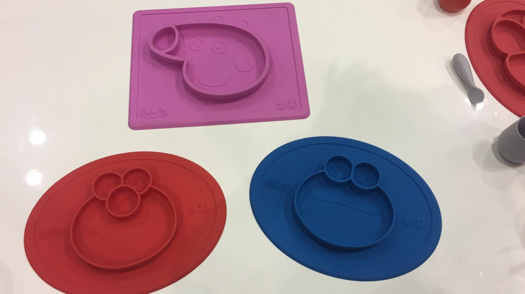 NEW EZPZ Mats with Peppa Pig + Sesame Street!