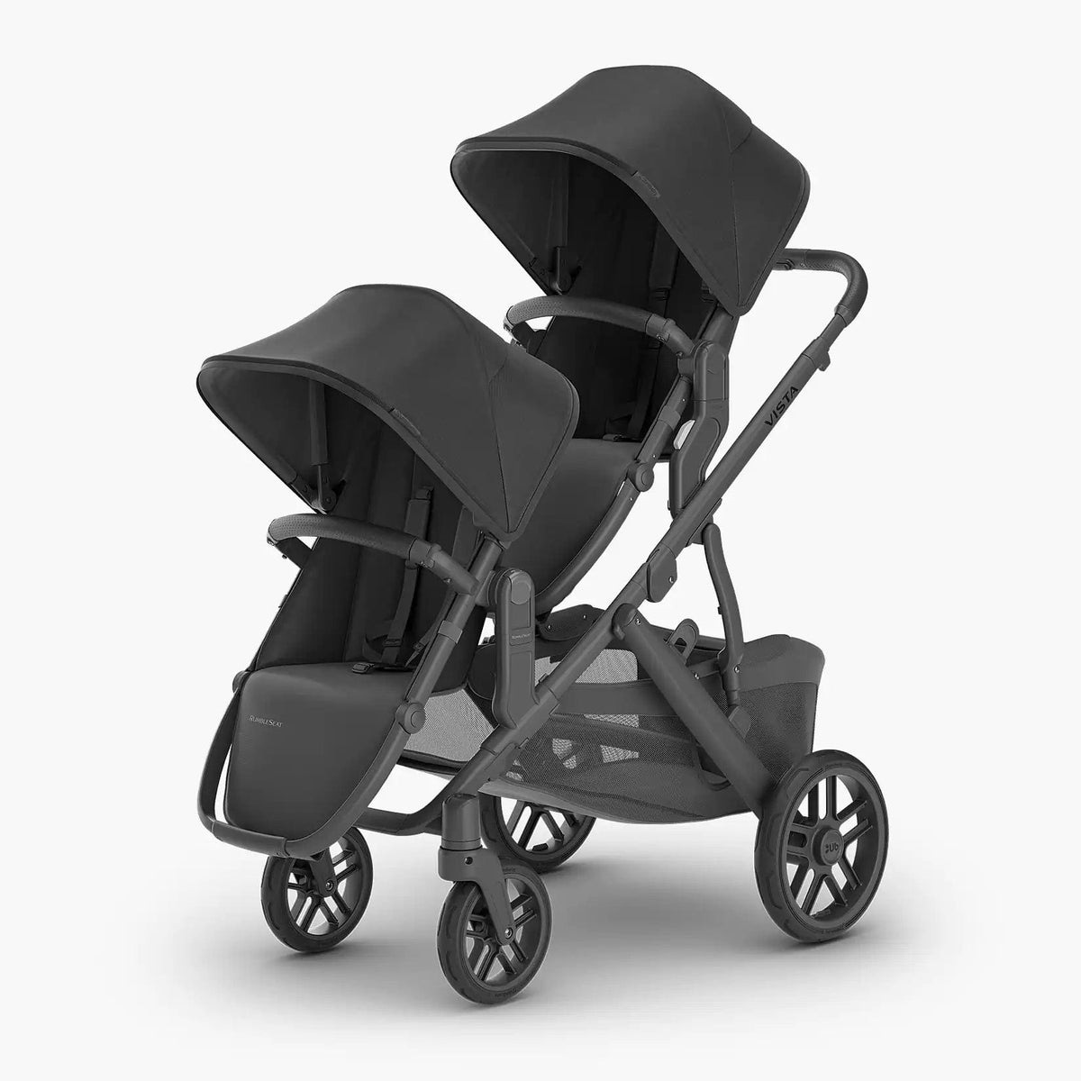 uppababy vista v2 double stroller bundle with rumble seat v2