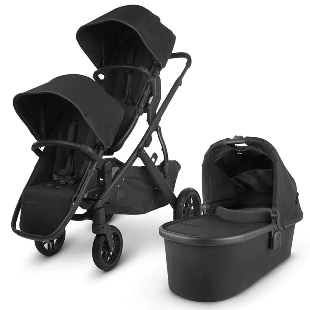 UPPAbaby Vista V2 Double Stroller RumbleSeat V2 Pish Posh Baby