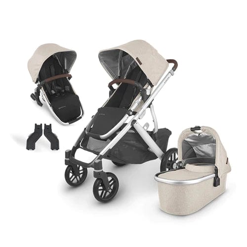 UPPAbaby Vista V2 Full Size Double Stroller Bundle Pish Posh Baby
