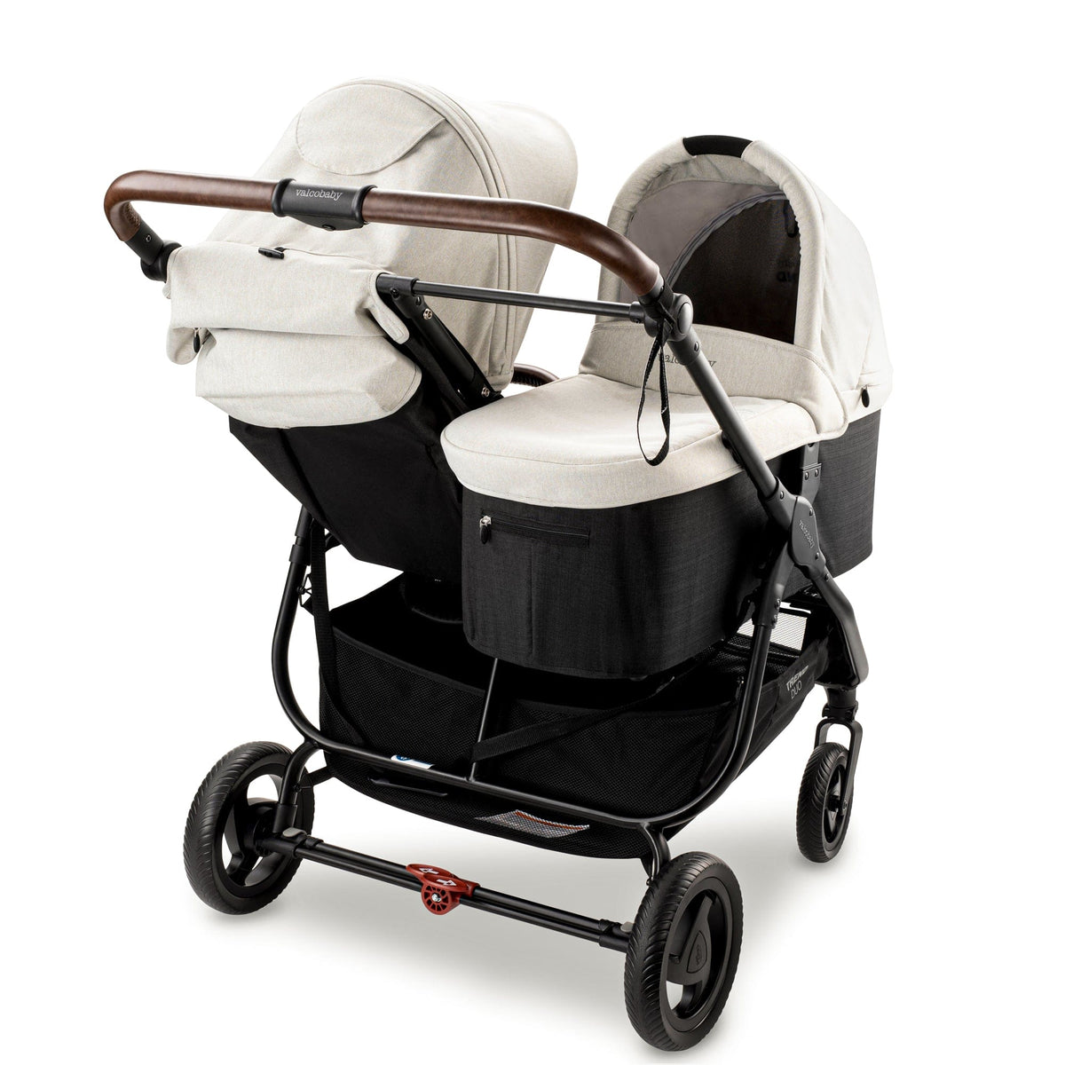 Valco Baby Double Stroller With Bassinet Valco Duo X Double