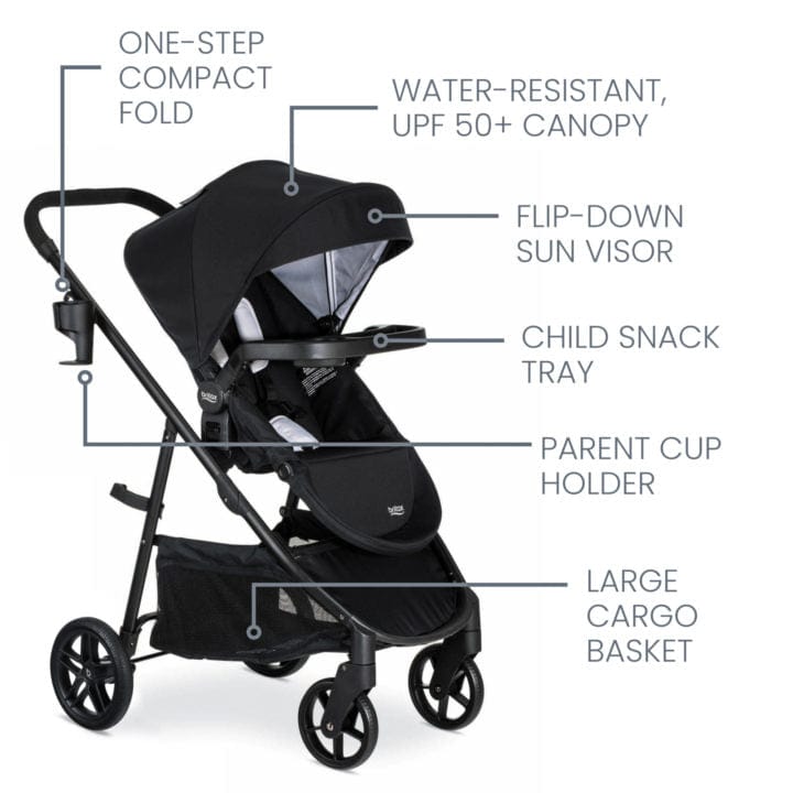 Britax 3 in 1 deals travel system