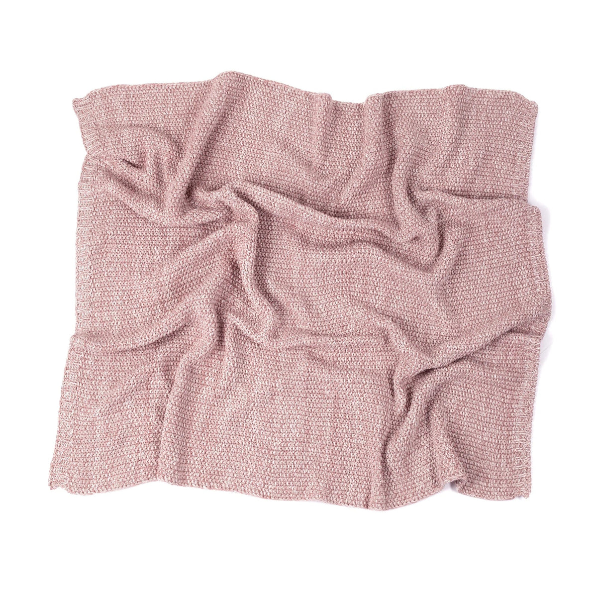 Zandino Antoine Knit Blanket Rose