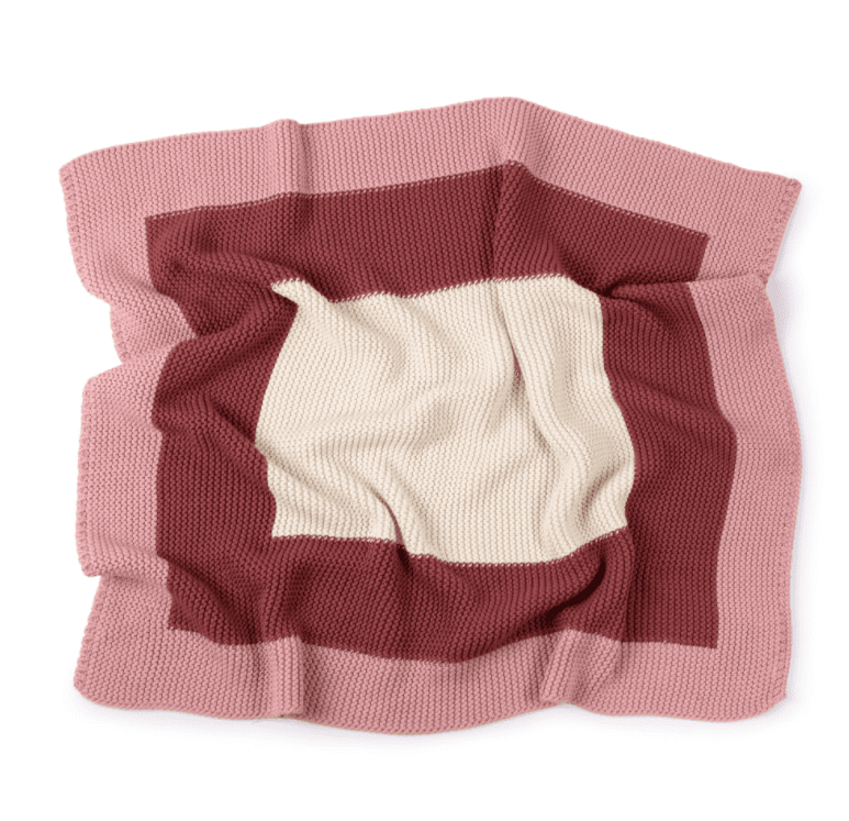 Zandino William Square Knit Blanket