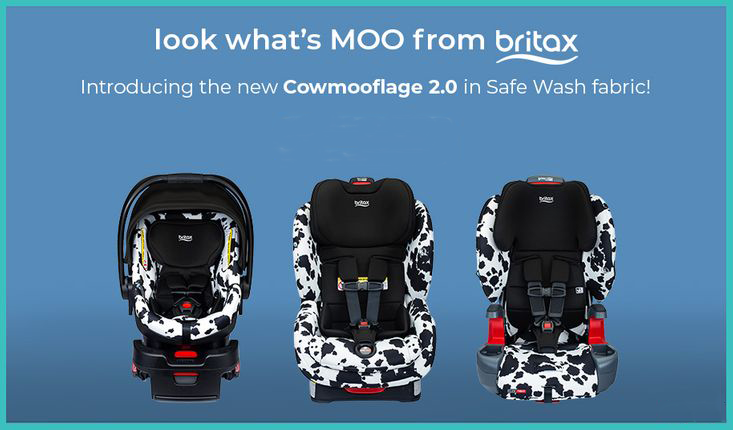 Britax cow top moo flage
