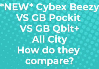 *NEW* Cybex Beezy VS GB Pockit VS GB Qbit+ All City_How do they compare?