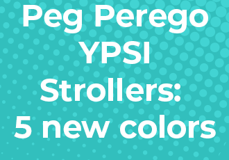 Peg Perego YPSI Strollers: 5 new colors