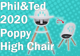 NEW Phil&Teds Poppy High Chair: In-Depth Review