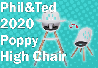 NEW Phil Teds Poppy High Chair In Depth Review Pish Posh Baby
