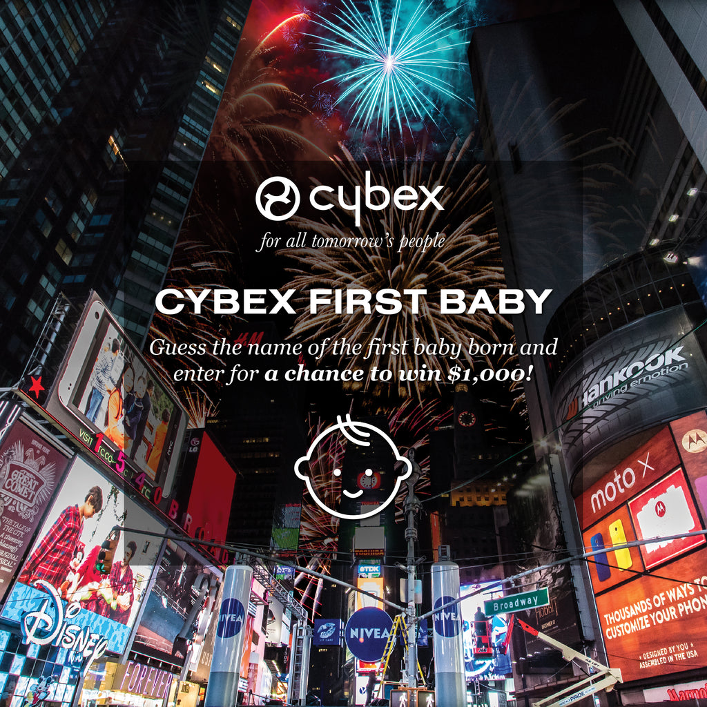 Join PishPosh Baby & Cybex as we welcome 2019's first baby!