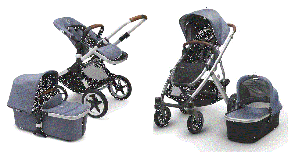 Uppababy vs top bugaboo fox