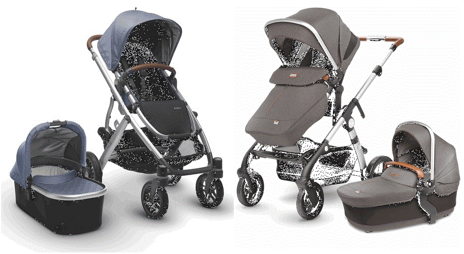 Compare the Silver Cross Wave vs UPPAbaby Vista Strollers
