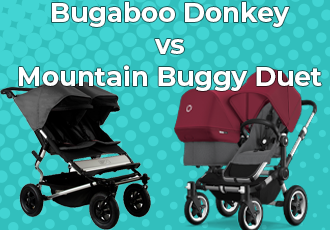 Mountain buggy duet vs bugaboo donkey sales