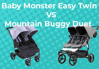 Baby Monster Easy Twin & Mountain Buggy Duet Comparison