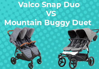Mountain Buggy duet Vs Valco Snap Duo