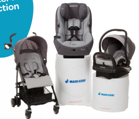 Maxi cosi sweater top knit car seat