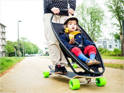 Quinny Long Board Stroller - Coolest Stroller Ever!