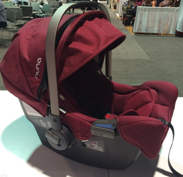 NEW from Nuna for 2016 Nuna Pipa Car Seat in Berry