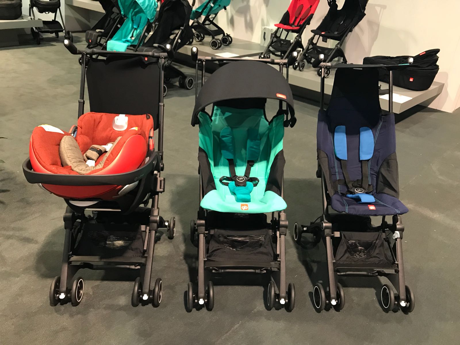 Compare the GB Pockit vs Pockit Plus strollers