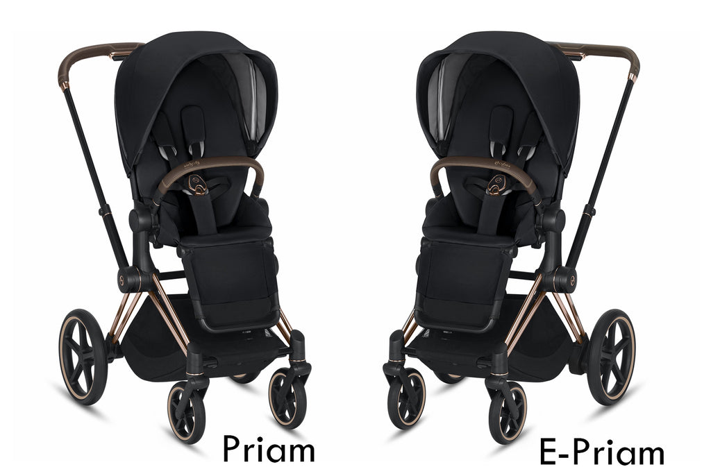 Cybex Priam3 vs E-Priam - So sánh xe đẩy!