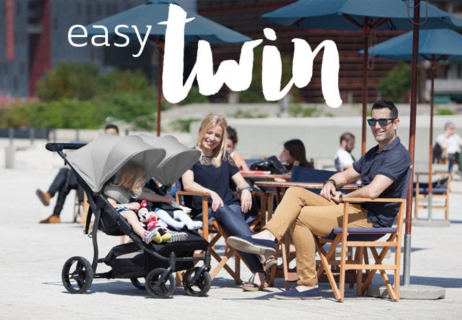 NEW Baby Monsters Easy Twin Double Stroller now in the USA!