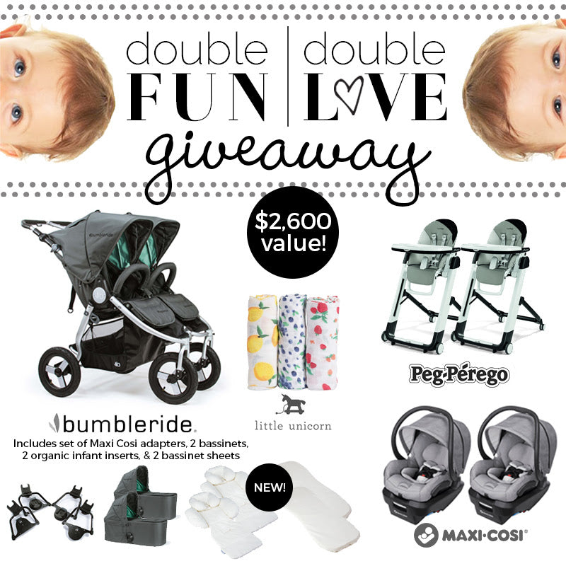 Double Fun, Double Love Giveaway!