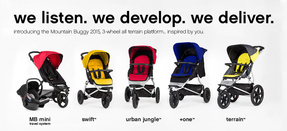 Compare Mountain Buggy's 2015 Strollers