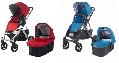 Compare the Uppababy Vista 2014 vs 2015