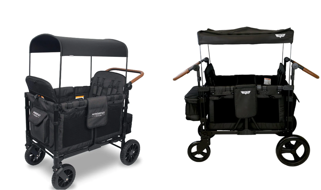 Keenz XC+ Vs Wonderfold W4 LUXE Stroller Wagons - Full Comparison!