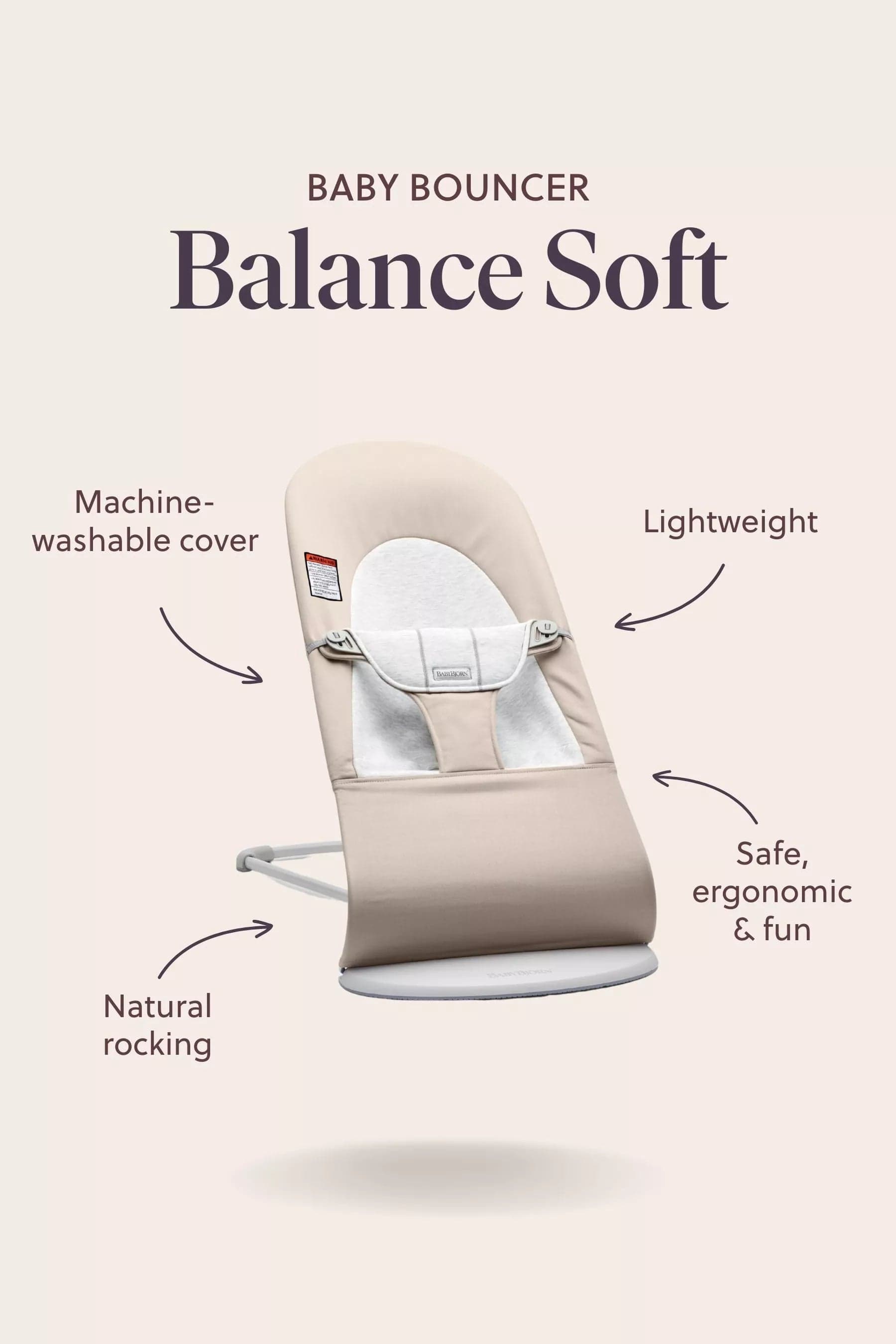 BabyBjorn Bouncer Balance Soft Cotton/Jersey