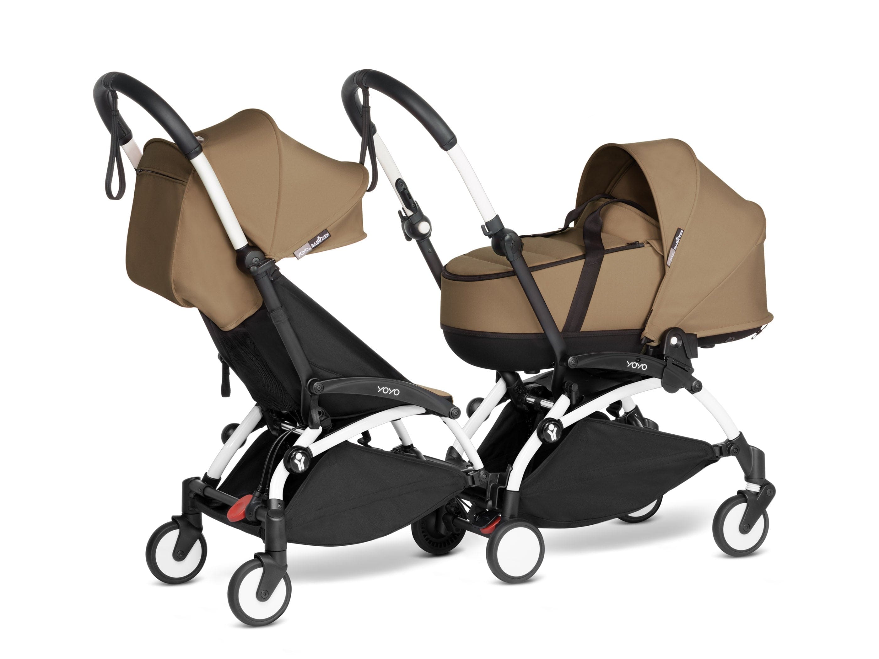 Double stroller front sales back