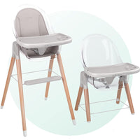 Children Of Design Deluxe High Chair With Removable Cushion
