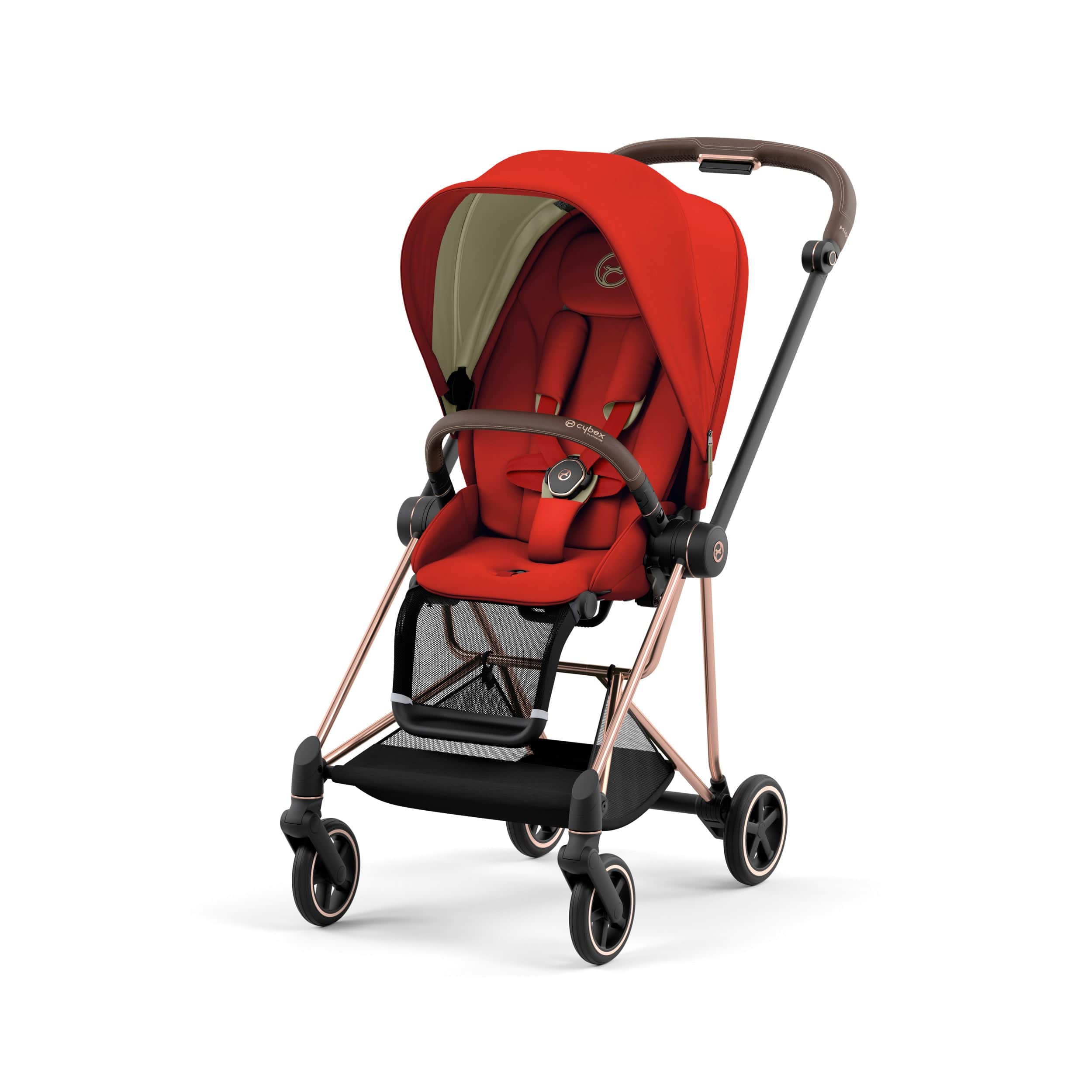Cybex Mios 3 Complete Stroller Rose Gold/Brown