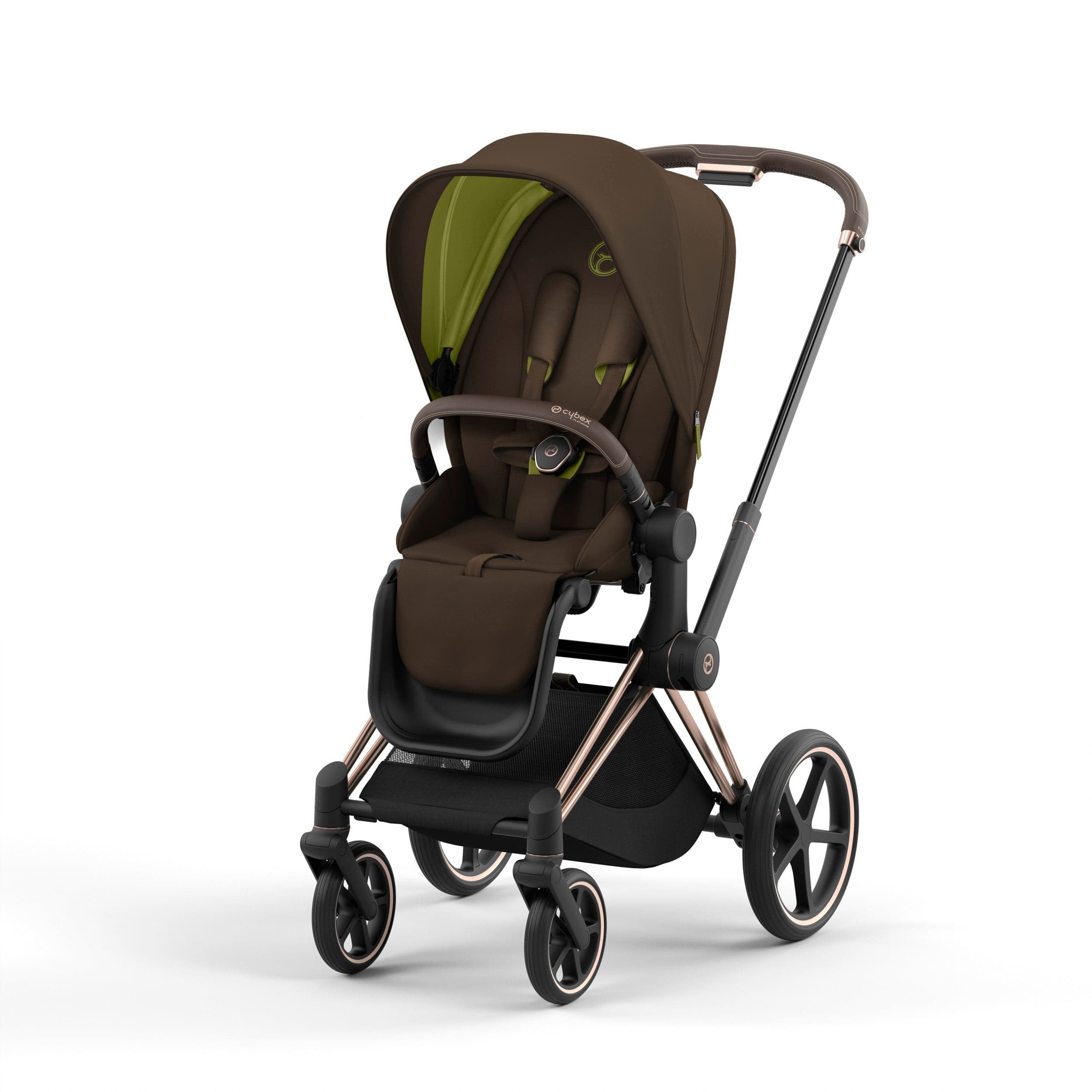 Cybex pram rose hot sale gold