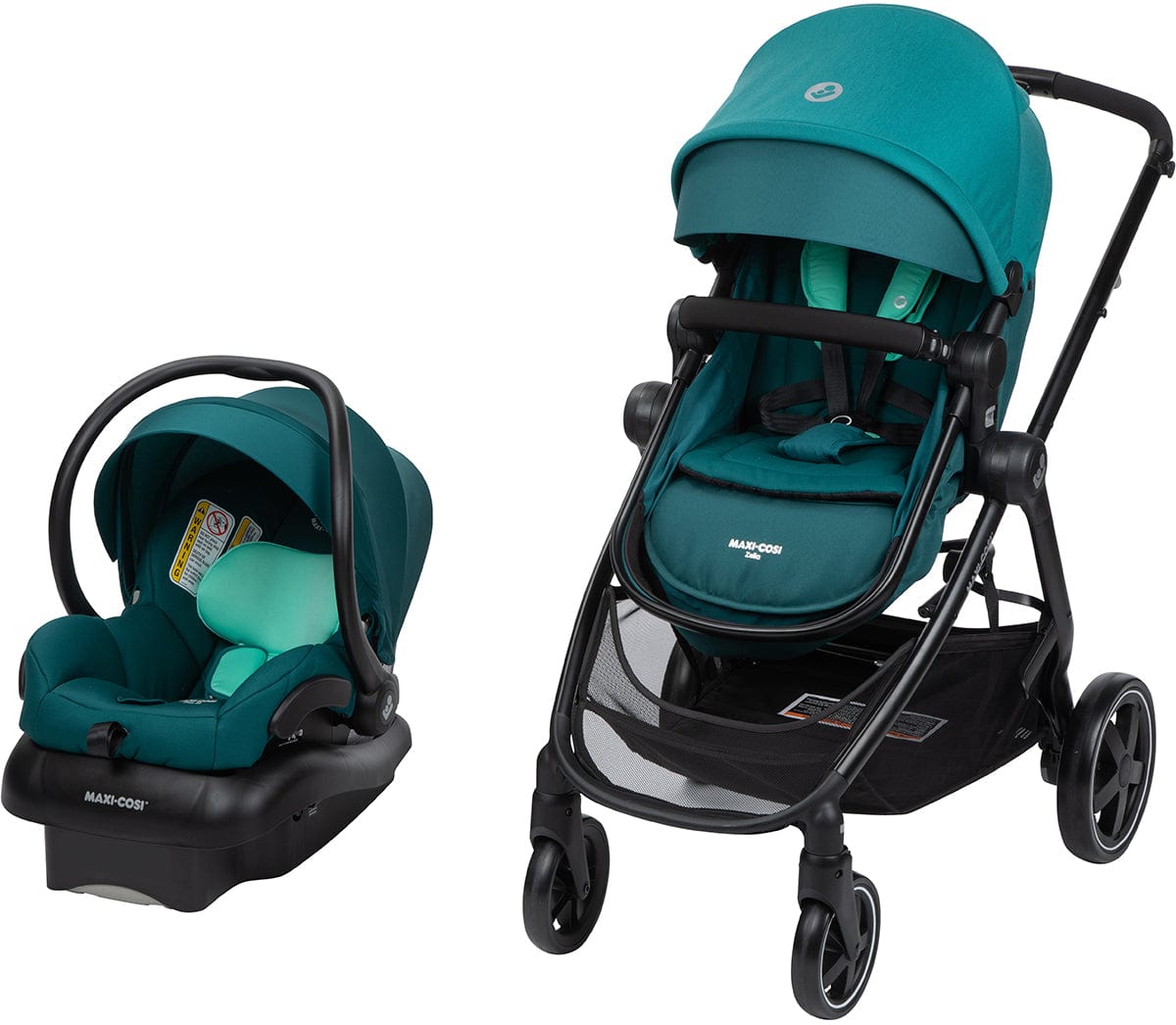 Maxi Cosi Zelia2 Travel System with Mico 30 Infant Car Seat