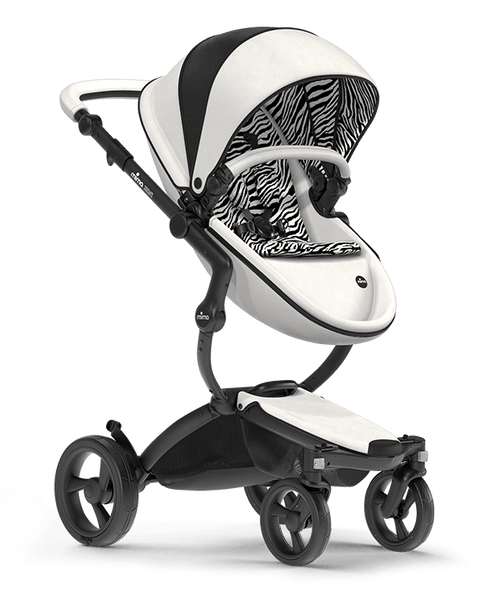 Mima Xari 4G Complete Stroller New York Zebra Limited Edition Pish Posh Baby