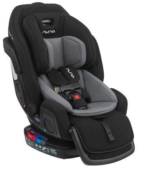 A Nuna EXEC all-in-one car seat in a grey fabric.